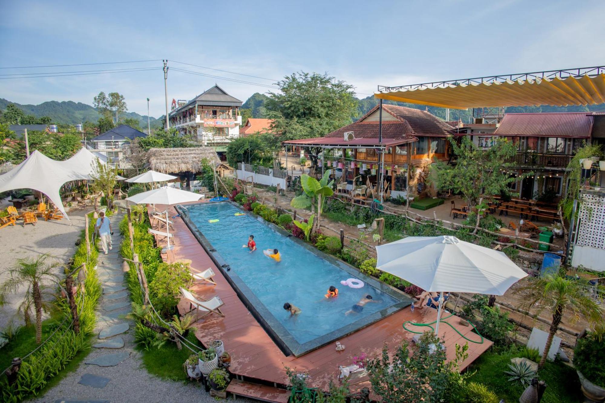 Noong Oi Homestay 목쩌우 외부 사진